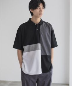 URBAN COLLECTION アーバンコレクション ポロシャツ メンズ 半袖 5分袖 レギュラーカラー トップス