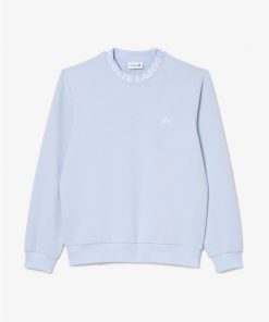LACOSTE 【ラコステ　メンズ】ラコステ ネームジャカードモックネックスウェット