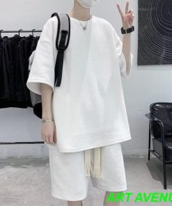 セットアップ メンズ ジャージ スウェット 上下セット 5分袖 ゆったり 父の日 無地 普段着 カジュアル スポーツ オシャレ ハーフパンツ 通気性