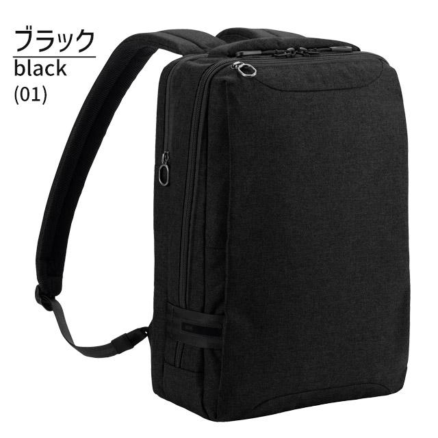 ace. GENE LABEL エースジーン リュックサック 11リットル ホバーライト2 2ルーム A4/PC収納 HOVERLITE2 紳士 通勤 67615 - 画像 (2)