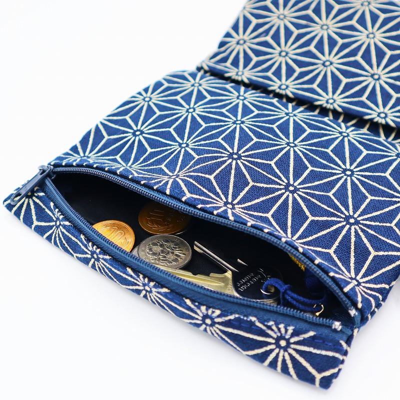 財布 和財布 男財布 着物用 父の日 / 道中財布 ねこ 和柄財布 和小物 和雑貨 和服用 紳士用 和装小物 時代劇 - 画像 (7)