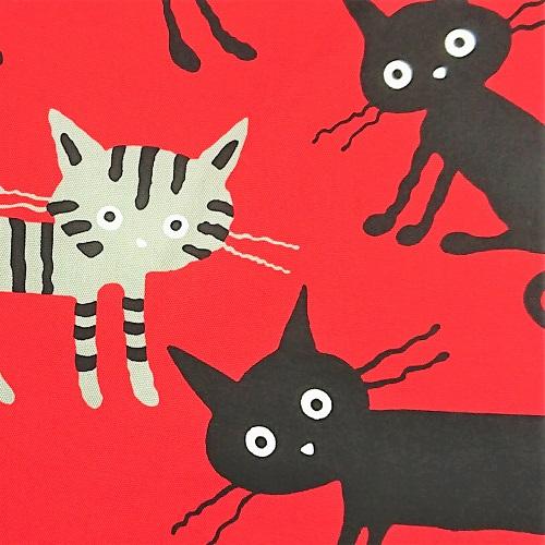 財布 和財布 男財布 着物用 父の日 / 道中財布 ねこ 和柄財布 和小物 和雑貨 和服用 紳士用 和装小物 時代劇 - 画像 (6)