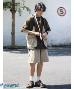 メンズ 大きいサイズ お釣り フィッシング キャンプ 多機能 カジュアル お洒落