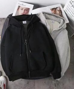 ジップアップパーカー メンズ パーカー 秋服 秋物 ス きれいめ 防寒 暖かい スウェット ジャケット アウター ゆったり