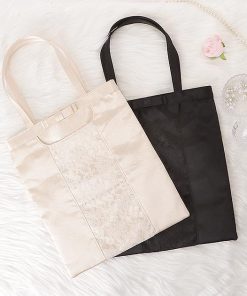 Lace Ladies パーティーバッグ ハンドバッグ サブバッグ レディース サテン レース 春 夏 秋 冬 フォーマル シンプル