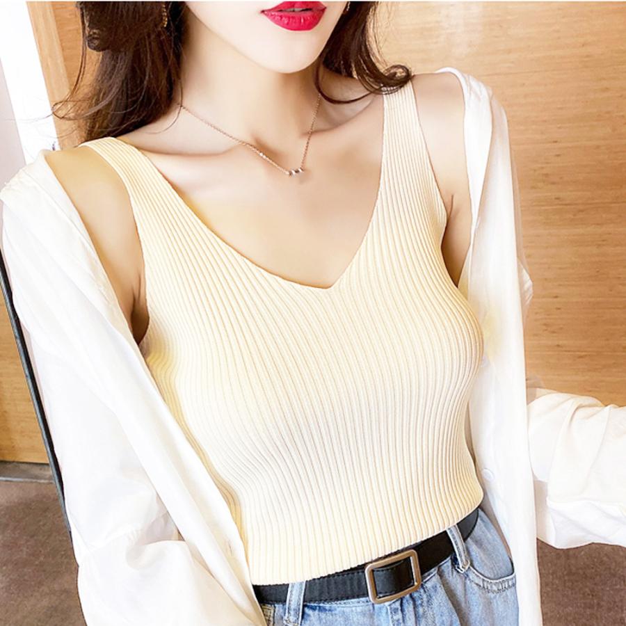 miniministore タンクトップ Vネック サマーニット【ゆうパケット】 - 画像 (5)