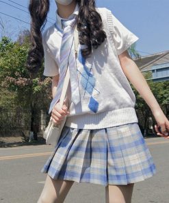 【特価】学生服JK制服 コスプレ 高校生セーラー服上着 スカート 蝶結びレディースドレス半袖フレア愛い