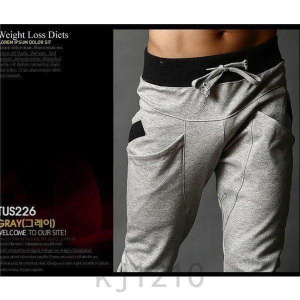 【大特価】スウェットパンツ メンズ ジョガーパンツ スエット クロップドパンツ 9分丈 ロング 大きいサイズ スリム ルームウェア スポーツ 夏服 秋 - 画像 (3)