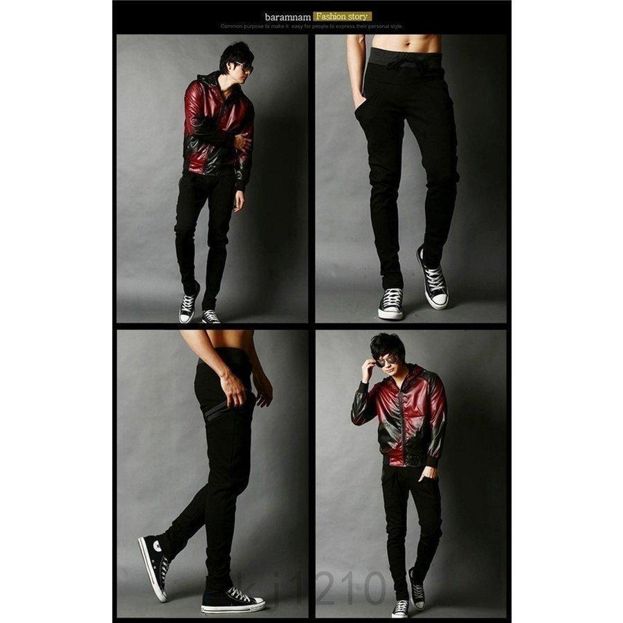 【大特価】スウェットパンツ メンズ ジョガーパンツ スエット クロップドパンツ 9分丈 ロング 大きいサイズ スリム ルームウェア スポーツ 夏服 秋 - 画像 (8)