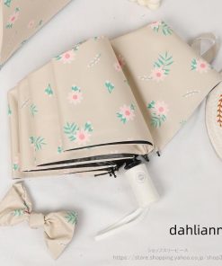 お花柄 折りたたみ傘 レディース 晴雨兼用 ワンタッチ 日傘 雨傘 かわいい UVカット 自動開閉 8本骨 コーティング加工 遮光 遮熱 涼感 日よけ ギフト 撥水加工