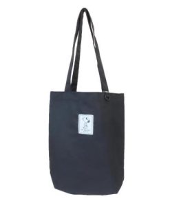 PEANUTS スヌーピー 手提げかばん トートバッグ BK Myselect ピーナッツ