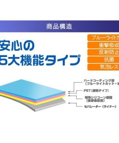 2枚セット Huawei Watch GT 42mm エレガントモデル 用 安心の5大機能 衝撃吸収 ブルーライトカット 液晶保護フィルム ポスト投函は送料無料
