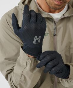 アウトドアグローブ ミレー DRYNAMIC THROUGH GLOVE(ドライナミック スルー グローブ) S N0247(BLACK-NOIR)