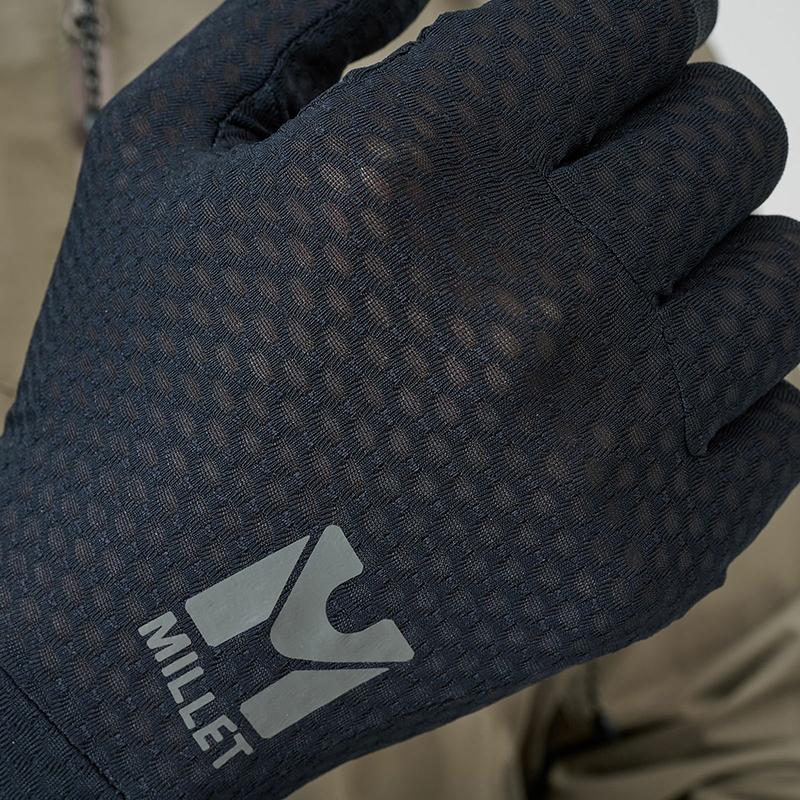 アウトドアグローブ ミレー DRYNAMIC THROUGH GLOVE(ドライナミック スルー グローブ) S N0247(BLACK-NOIR) - 画像 (2)