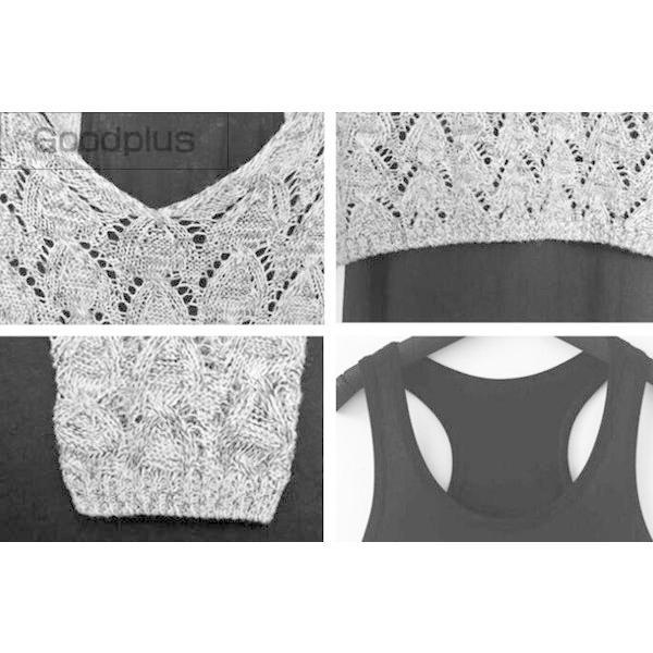 セットアップ ワンピース ニット セーター 2点セット 上下セット レディース トップス マキシ丈 - 画像 (9)