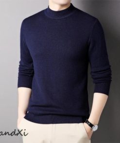 ニット メンズ 長袖 セーター スタイリッシュ アウター 無地 秋冬 カジュアル  通勤 おしゃれ 高級感 40代 シンプル 快適 ビジネス