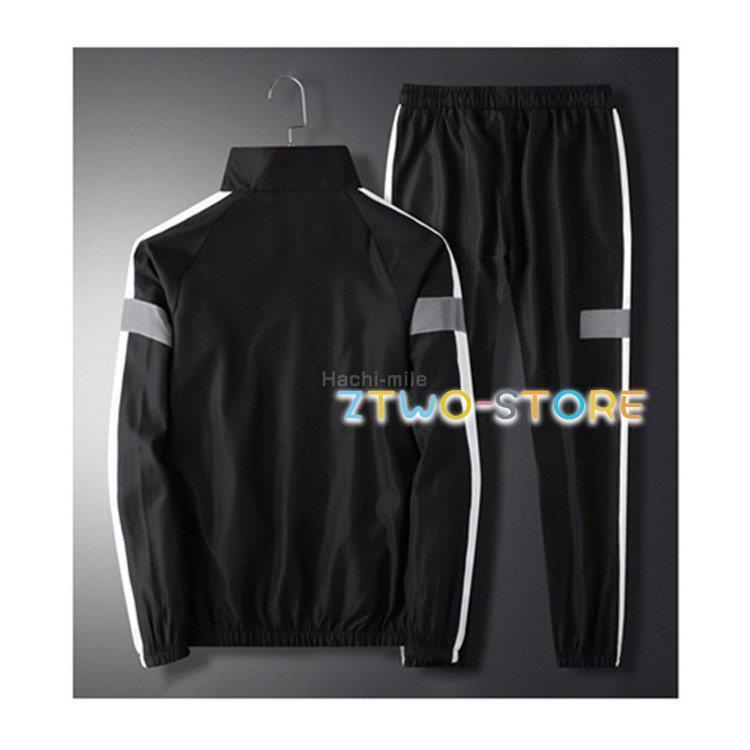 ジャージ メンズ 上下セット スポーツウェア セットアップ トレーニングウェア パンツ 長袖 秋 春 冬 - 画像 (6)