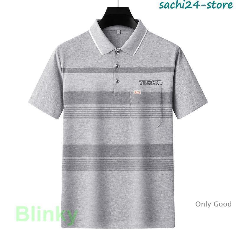 シャツ メンズ ゴルフシャツ半袖 スポーツウェア 夏 涼しい 薄手 uvカット 仕事に便利な胸ポケット付き 高級感 おしゃれ スポーツ ビジネス 仕事着 - 画像 (5)