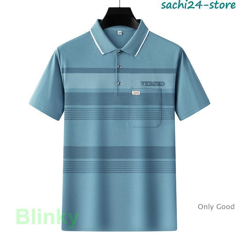 シャツ メンズ ゴルフシャツ半袖 スポーツウェア 夏 涼しい 薄手 uvカット 仕事に便利な胸ポケット付き 高級感 おしゃれ スポーツ ビジネス 仕事着 - 画像 (7)