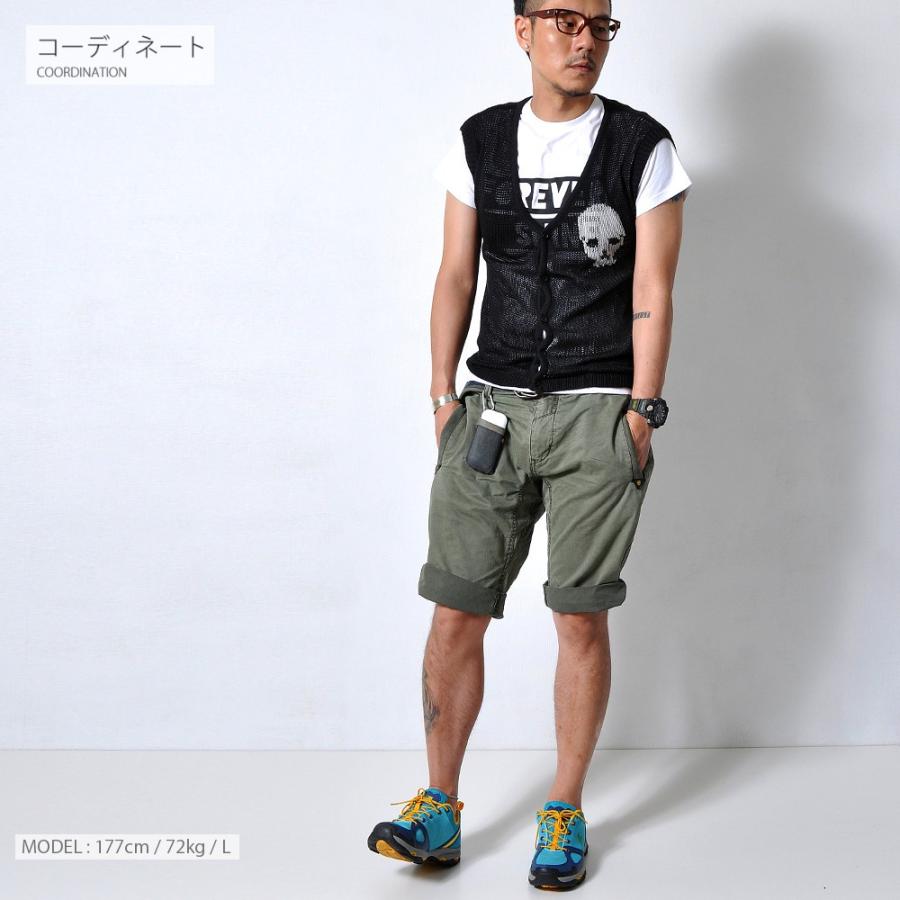 全品送料無料 【ポイント15倍UP】完売御免 スカル ニット ベスト メンズ トップス ドクロマーク 髑髏 どくろ コスプレ 2色 T166 M便 sc - 画像 (2)