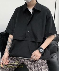 シャツ ポロシャツ Tシャツ メンズ 夏新作 プルオーバー 無地 半袖 ゆったり トップス ポロ 薄手 サマーTシャツ 着痩せ 大きいサイズ 体型カバー 2XL 日常感