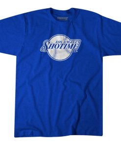 【海外限定版】MLB 大谷翔平 ドジャース Tシャツ HOTIME BASEBALL LA T-Shirt BreakingT ロイヤル