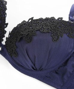 SHIROHATO ラブジェリー ロージーマットサテン ブラセット ABCD 谷間ブラ 脇寄せ Wパッド 盛り胸 Love gerie