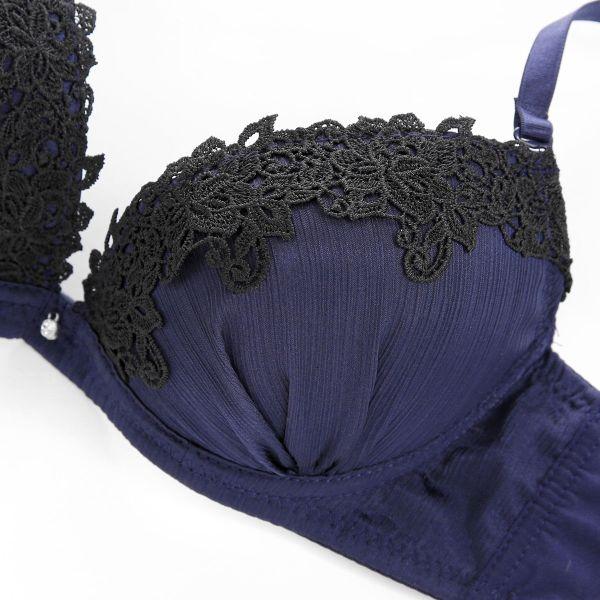 SHIROHATO ラブジェリー ロージーマットサテン ブラセット ABCD 谷間ブラ 脇寄せ Wパッド 盛り胸 Love gerie