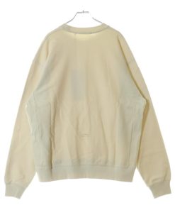 STAMPD スタンプド Stacked Logo Crewneck Sweatshirt フロントロゴ クルーネックスウェット トレーナー アイボリー