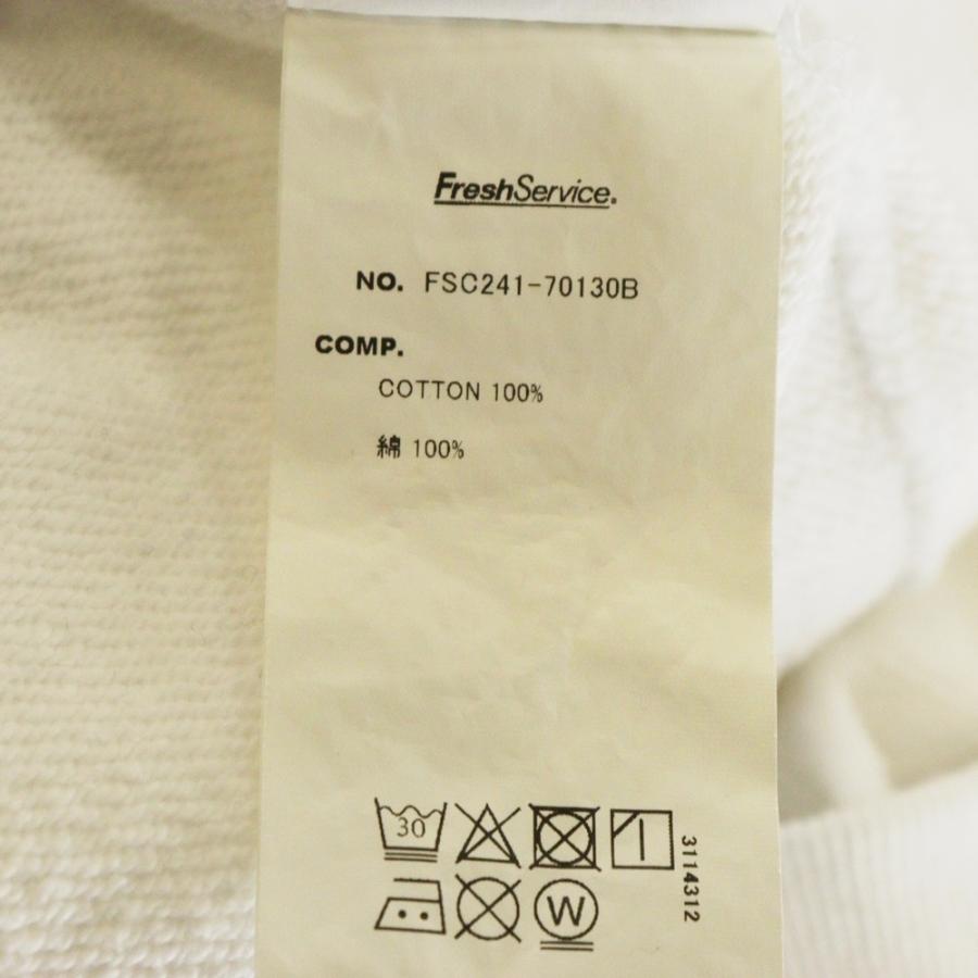FreshService フレッシュサービス LIGHT OZ PULLOVER HOODIE ライトオンス スウェット プルオーバーパーカー ホワイト FSC241-70130B - 画像 (6)