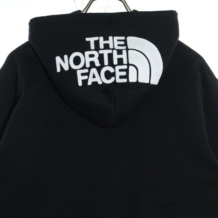 THE NORTH FACE ザノースフェイス Rearview Full Zip Hoodie リアビュー スウェット ジップアップパーカー ブラック NT12442 - 画像 (3)