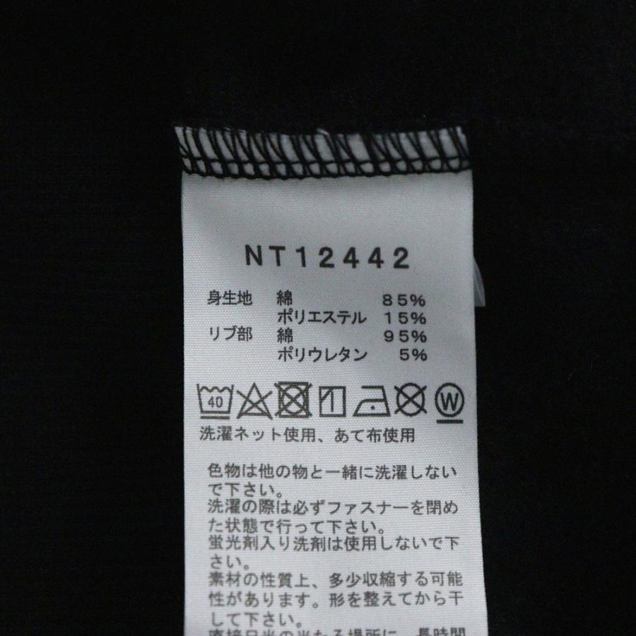 THE NORTH FACE ザノースフェイス Rearview Full Zip Hoodie リアビュー スウェット ジップアップパーカー ブラック NT12442 - 画像 (6)