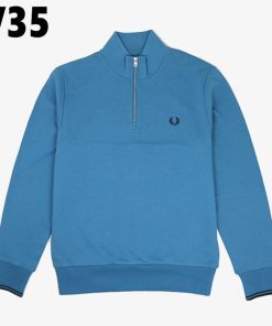 FRED PERRY 交換送料片道無料 フレッドペリー ハーフ ジップ スウェットシャツ Half Zip Sweatshirt M3574