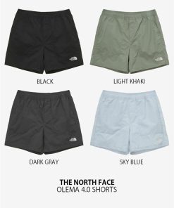 THE NORTH FACE ノースフェイス ショートパンツ OLEMA 4.0 SHORTS オレマ ショーツ パンツ 半ズボン ロゴ カジュアル メンズ レディース NS6NP05J/K/L/M