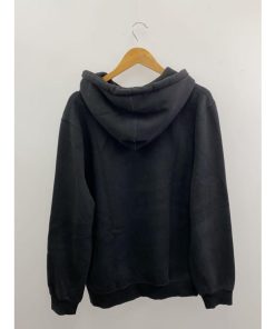 STUSSY◆Design App HOODIE/パーカー/M/コットン/BLK/118304