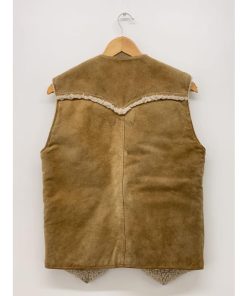 Levi’s◆VT/70s/SUEDELEATHERBOAVEST/ベスト/その他/スウェード/ベージュ