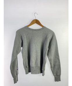 Champion◆赤単復刻/リバースウィーブ/目付き/スウェット/S/コットン/GRY