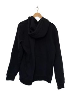 STUSSY◆パーカー/L/コットン/BLK