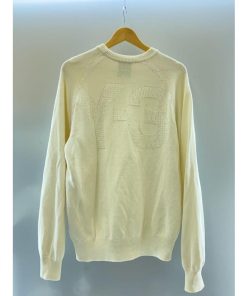 Y-3◆ニット・セーター(薄手)/S/コットン/WHT/GV4215/シミ有//
