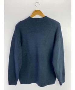 Steven Alan◆ニット・セーター(厚手)/S/ウール/BLU/無地/8113-104-0427//