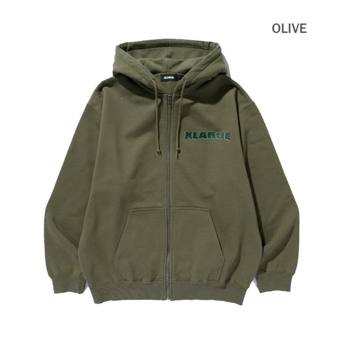 XLARGE エクストララージ RIDING ZIP HOODED SWEATSHIRT 101253012010 ライディング ジップ フーデッド スウェットシャツ メンズ 羽織 正規取扱店 - 画像 (6)