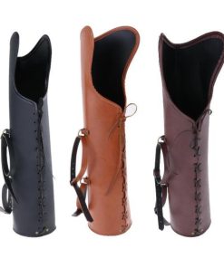 矢印ホルダー スチームパンク バイキング戦士 レトロスタイル 矢筒 コスプレ Larp 小道具 ステージ用