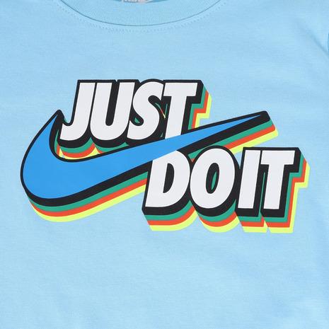 NIKE ナイキ(NIKE)(キッズ)ボーイズ NSW SOA フリースショーツ Tシャツ 上下セット 86L853-B68 - 画像 (5)