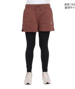 NIKE ナイキ(NIKE)(レディース)NSW フェニックス フリース MR ワイドショートパンツ IH2109-265