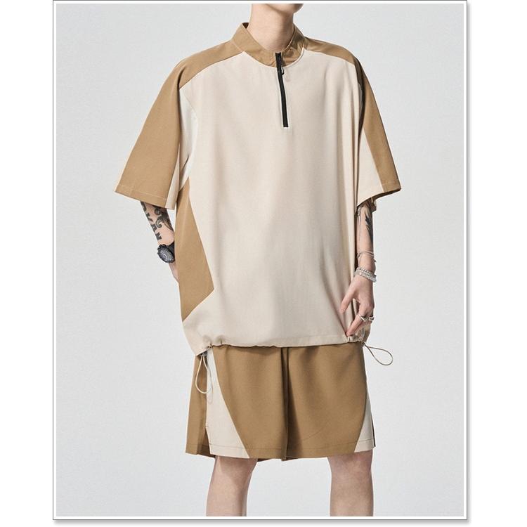 sweet bell セットアップ メンズ 春 夏 半袖 五分袖 カットソー パンツ 上下 セット ブランド 部屋着 大きいサイズも充実【Men’s セットアップ特集】から↓ - 画像 (4)