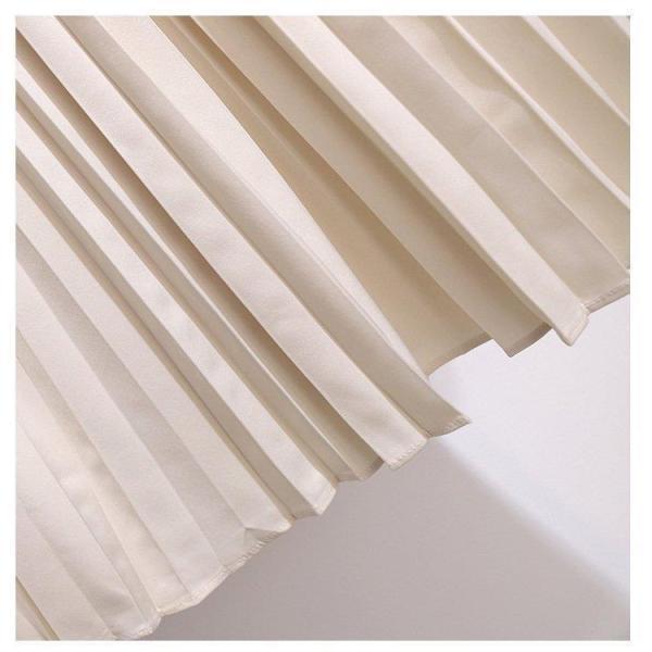 【特価】ワンピーススーツ レディース 40代 きれいめ ロング丈 長袖 春秋 プリーツスカート エレガント結婚式 通勤 フォーマル 着やせ入学式 - 画像 (8)