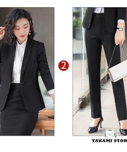 レディース スーツ パンツスーツ スカート ビジネス セットアップ 卒業式 入学式 結婚式 通勤 ストレートパンツ 体型カバー 春 夏 秋 就活