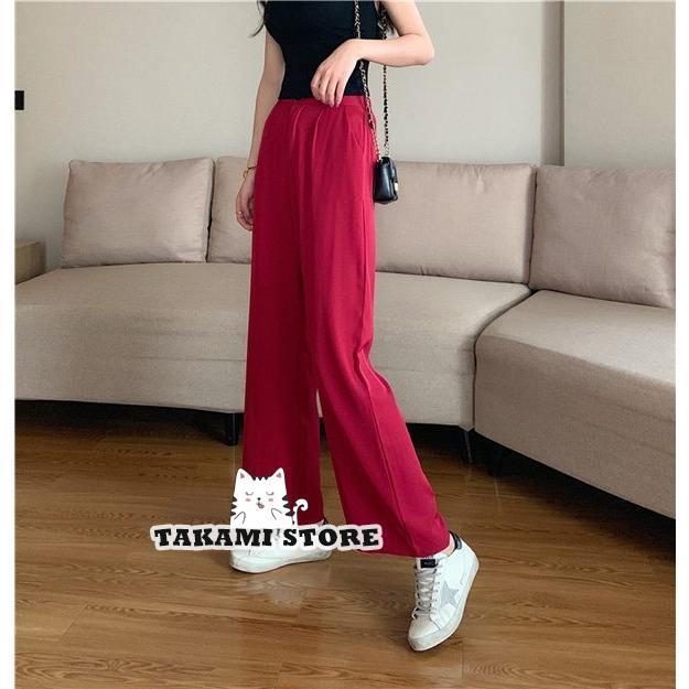 パンツ スーツ スーツパンツ ワイドパンツ ストレートパンツ スラックスパンツ レディース 着痩せ プルオーバー ロング スラックス 通勤 オフィス - 画像 (3)