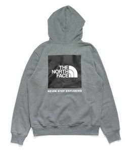 THE NORTH FACE ザ ノースフェイス Mens NSE PULLOVER HOODIE プルオーバー フーディ フード付き GREY HEATHER Lサイズ