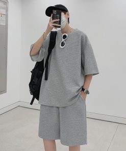 【タイムセール】セットアップ メンズ ジャージ 上下セット 夏 部屋着 カジュアル カッコイイ 薄手 半袖 シャツ ショートパンツ ゆったり 伸縮 通気性